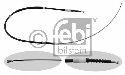 FEBI BILSTEIN 30766 - Cable, parking brake Left Rear | Right Rear VW