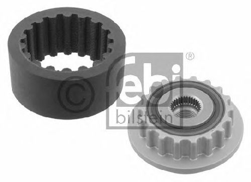 FEBI BILSTEIN 30816 - Alternator Freewheel Clutch VW