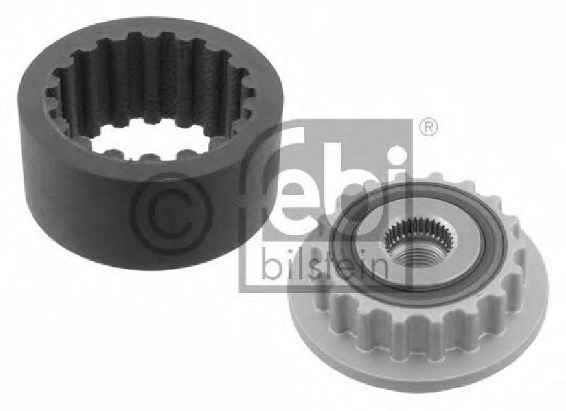 FEBI BILSTEIN 30816 - Alternator Freewheel Clutch VW