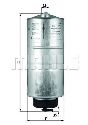 KL 39 KNECHT 77438062 - Fuel filter
