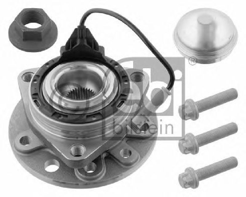 FEBI BILSTEIN 31122 - Wheel Bearing Kit Front Axle left and right VAUXHALL, OPEL