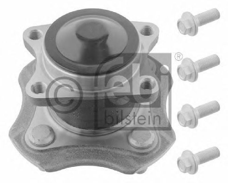 FEBI BILSTEIN 31182 - Wheel Bearing Kit Rear Axle left and right