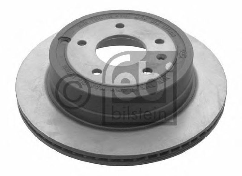 FEBI BILSTEIN 31430 - Brake Disc Rear Axle VAUXHALL, OPEL, CHEVROLET