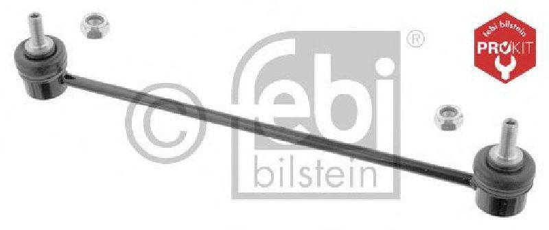 FEBI BILSTEIN 31569 - Rod/Strut, stabiliser PROKIT Front Axle Left