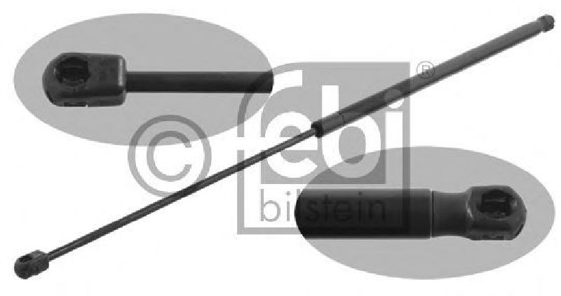 FEBI BILSTEIN 31635 - Gas Spring, bonnet Left AUDI