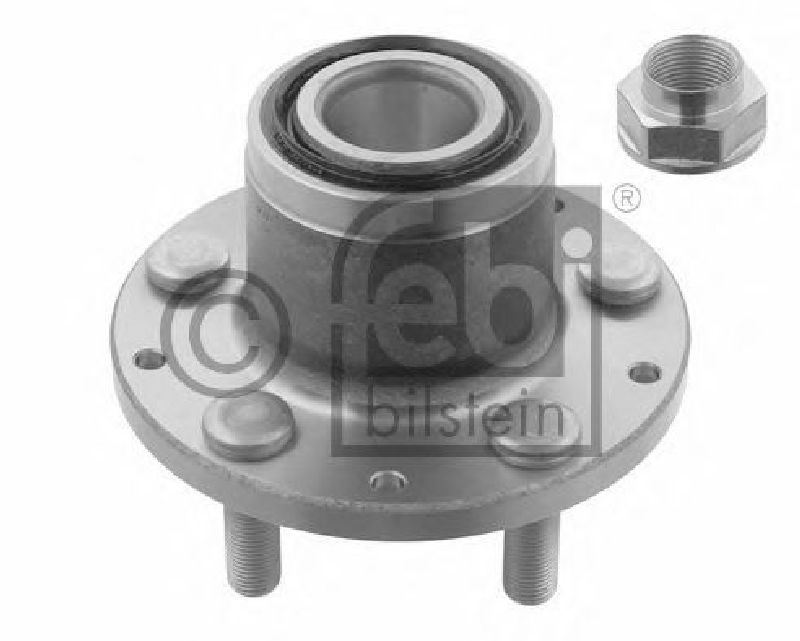 FEBI BILSTEIN 31825 - Wheel Bearing Kit Rear Axle left and right