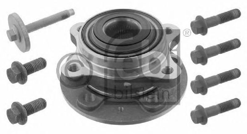 FEBI BILSTEIN 31864 - Wheel Bearing Kit Front Axle left and right