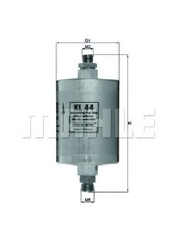 KL 44 KNECHT 78606485 - Fuel filter