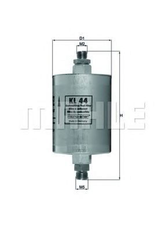 KL 44 KNECHT 78606485 - Fuel filter