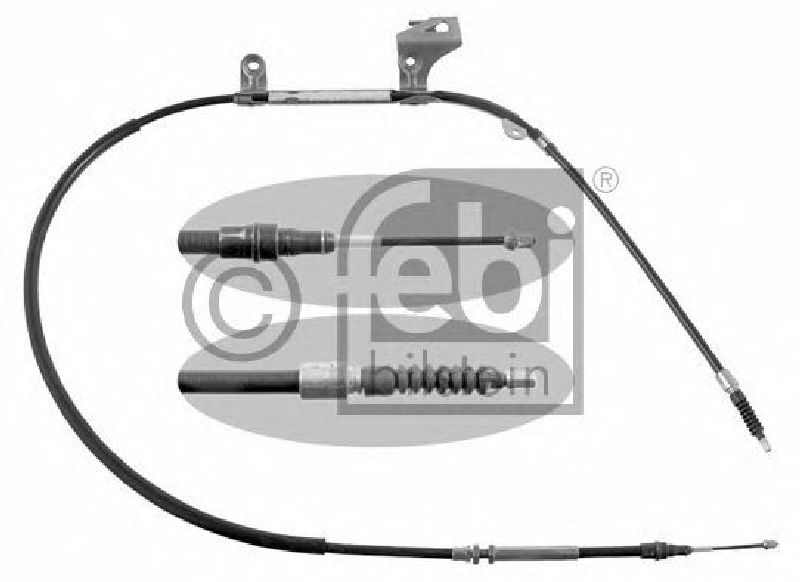 FEBI BILSTEIN 32464 - Cable, parking brake Left Rear