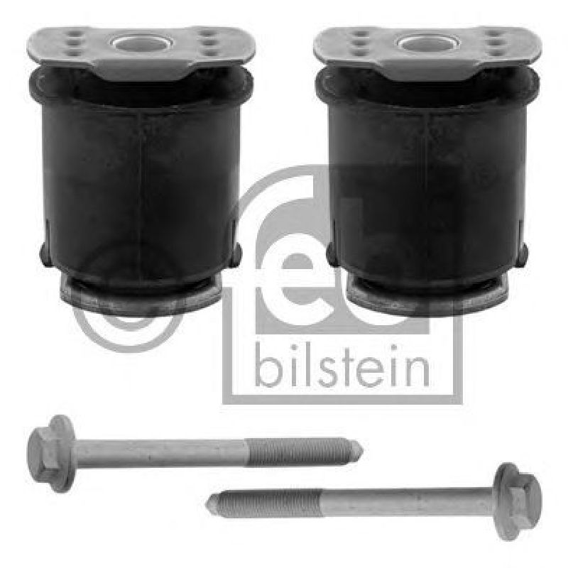 FEBI BILSTEIN 32632 - Bearing Set, axle beam Rear Axle left and right | Front VW, SEAT, SKODA, AUDI