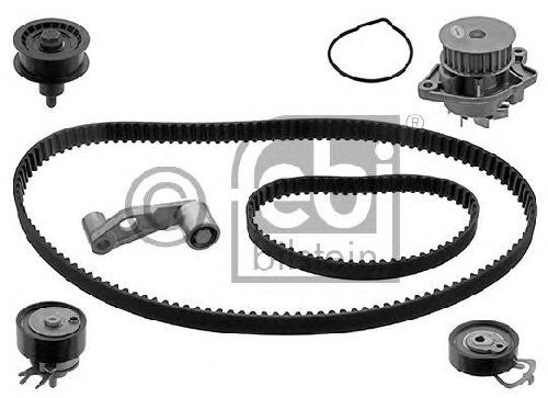 FEBI BILSTEIN 32737 - Water Pump &amp; Timing Belt Kit SKODA, VW