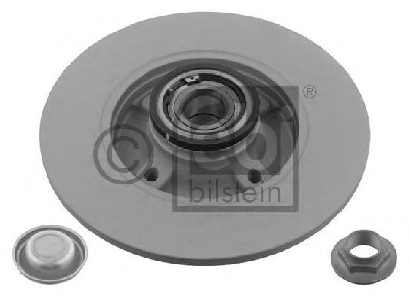 FEBI BILSTEIN 32782 - Brake Disc Rear Axle CITROËN, PEUGEOT, DS