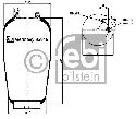 FEBI BILSTEIN 32819 - Boot, air suspension Rear Axle left and right MERCEDES-BENZ