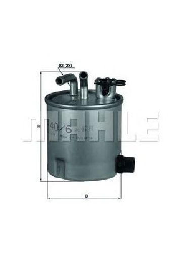 KL 440/6 KNECHT 70372040 - Fuel filter NISSAN