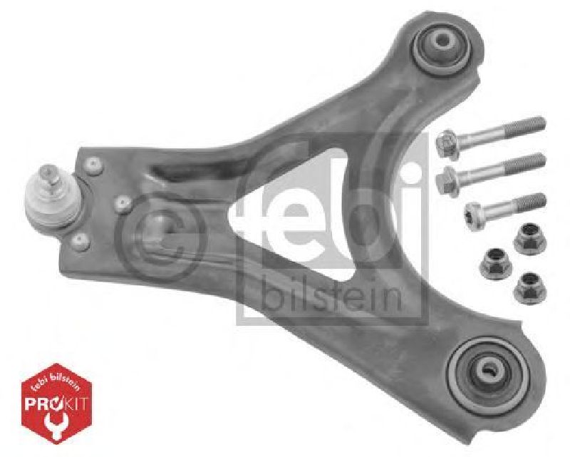 FEBI BILSTEIN 33095 - Track Control Arm PROKIT Front Axle Left