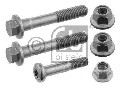 FEBI BILSTEIN 33114 - Mounting Kit, control lever Front Axle left and right