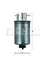 KL 446 KNECHT 76830798 - Fuel filter SSANGYONG, KIA, FORD