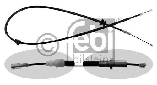 FEBI BILSTEIN 33159 - Cable, parking brake Left Rear | Right Rear