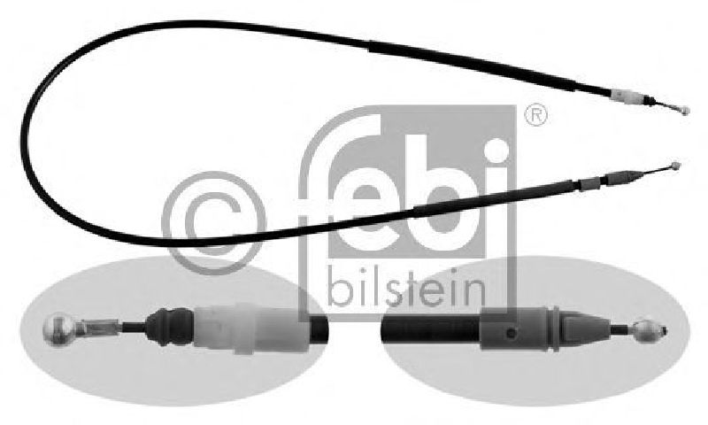 FEBI BILSTEIN 33168 - Cable, parking brake Right Rear OPEL, VAUXHALL, RENAULT, NISSAN