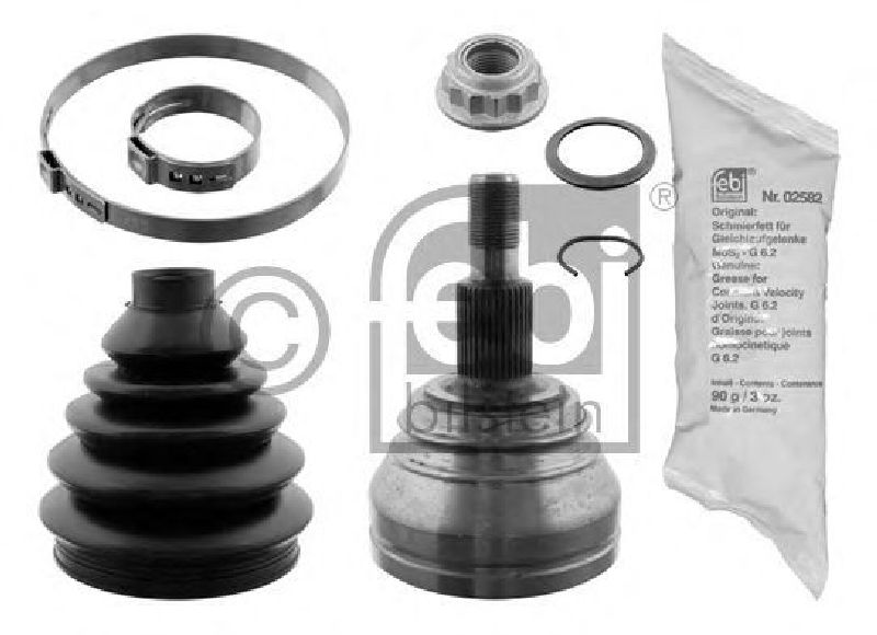 FEBI BILSTEIN 33234 - Joint Kit, drive shaft Front Axle Left | Wheel Side SKODA, VW