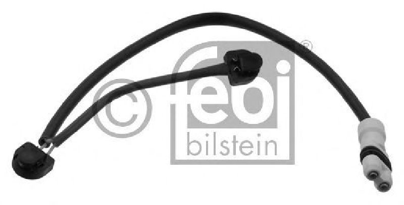 FEBI BILSTEIN 33403 - Warning Contact, brake pad wear Front Axle Left PORSCHE