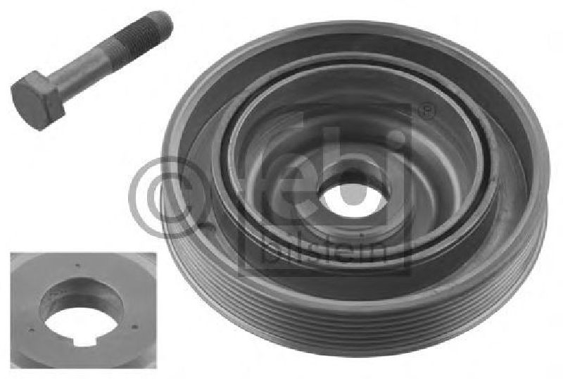 FEBI BILSTEIN 33802 - Belt Pulley, crankshaft Engine Side CITROËN, PEUGEOT, FORD, VOLVO, FIAT, LANCIA