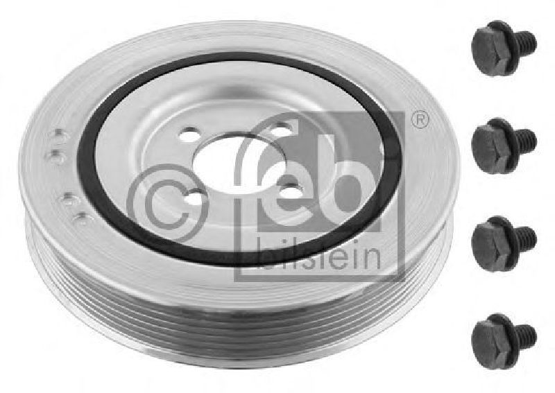 FEBI BILSTEIN 33813 - Belt Pulley, crankshaft OPEL, FIAT, VAUXHALL, CITROËN, ALFA ROMEO, LANCIA, SUZUKI, FORD