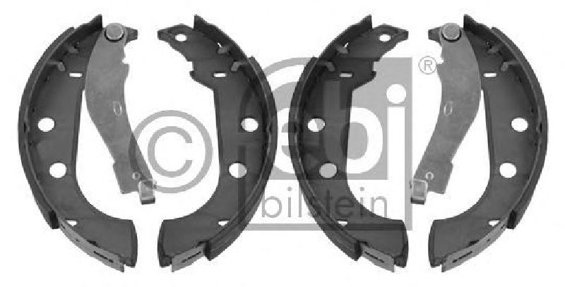 FEBI BILSTEIN 33989 - Brake Shoe Set Rear Axle