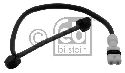 FEBI BILSTEIN 34072 - Warning Contact, brake pad wear Front Axle Left PORSCHE