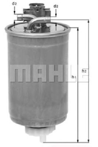 KL 476 KNECHT 70326079 - Fuel filter