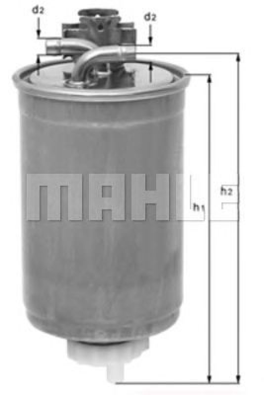 KL 476 KNECHT 70326079 - Fuel filter