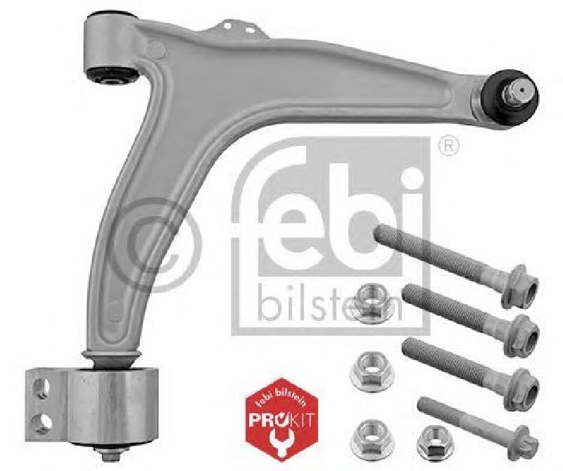 FEBI BILSTEIN 34228 - Track Control Arm PROKIT Front Axle Right SAAB, OPEL