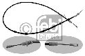 FEBI BILSTEIN 34394 - Cable, parking brake Left Rear