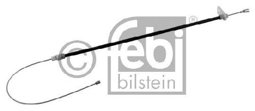 FEBI BILSTEIN 34396 - Cable, parking brake Left Rear