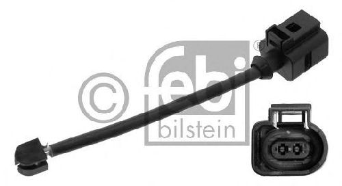 FEBI BILSTEIN 34498 - Warning Contact, brake pad wear Rear Axle left and right VW