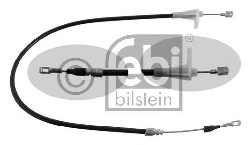 FEBI BILSTEIN 01666 - Cable, parking brake Right Rear | Left Rear