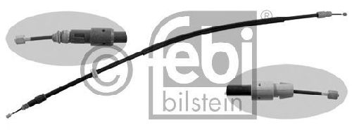 FEBI BILSTEIN 34908 - Cable, parking brake Left Rear | Right Rear MERCEDES-BENZ