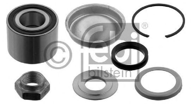 FEBI BILSTEIN 34924 - Wheel Bearing Kit Rear Axle left and right PEUGEOT, CITROËN