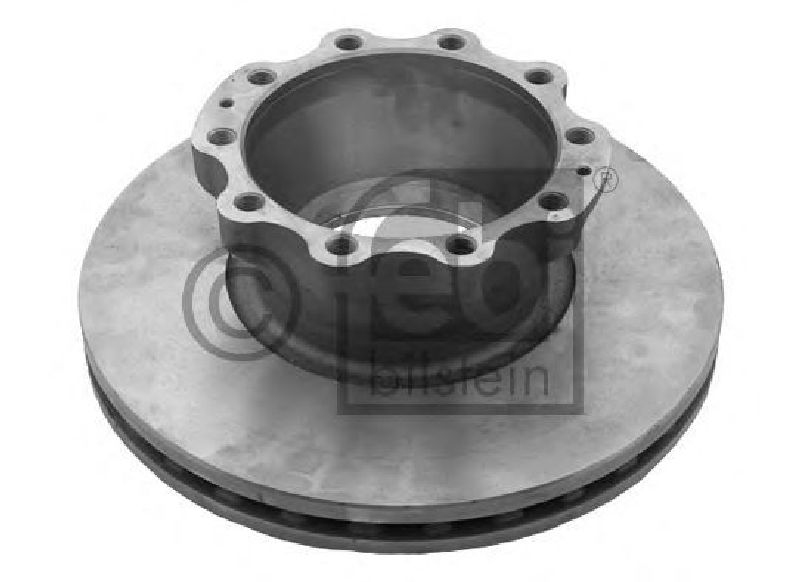 FEBI BILSTEIN 35344 - Brake Disc Rear Axle MAN