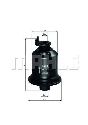 KL 509 KNECHT 70349479 - Fuel filter