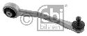 FEBI BILSTEIN 36061 - Track Control Arm Front Axle Right | Rear | Upper AUDI, PORSCHE