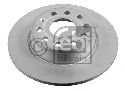 FEBI BILSTEIN 36128 - Brake Disc Rear Axle SEAT, VW, SKODA, AUDI