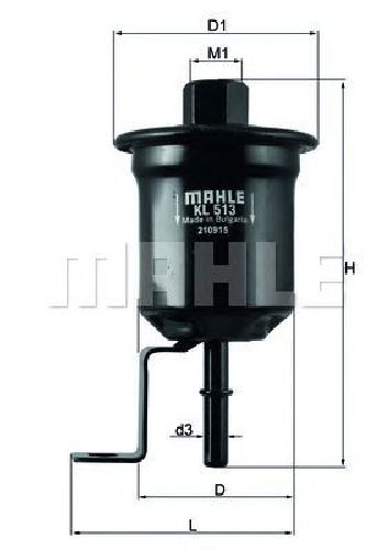 KL 513 KNECHT 70350423 - Fuel filter