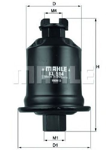 KL 514 KNECHT 70350409 - Fuel filter