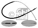 FEBI BILSTEIN 36347 - Cable, parking brake Right Rear | Left Rear VW