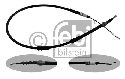 FEBI BILSTEIN 36352 - Cable, parking brake Left Rear | Right Rear VW