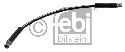 FEBI BILSTEIN 36439 - Brake Hose Front Axle left and right MERCEDES-BENZ