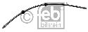 FEBI BILSTEIN 36467 - Brake Hose Rear Axle left and right MERCEDES-BENZ