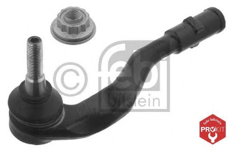 FEBI BILSTEIN 36506 - Tie Rod End PROKIT Front Axle Left AUDI